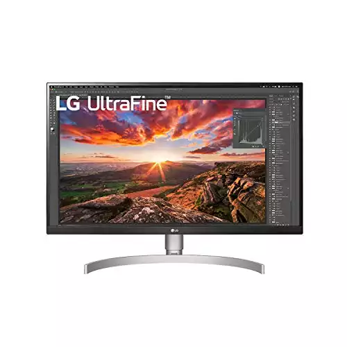 LG 27UN850-W 4K USB-C Monitor